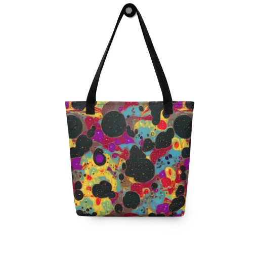 Black Hole Bonbons on a Tote Bag