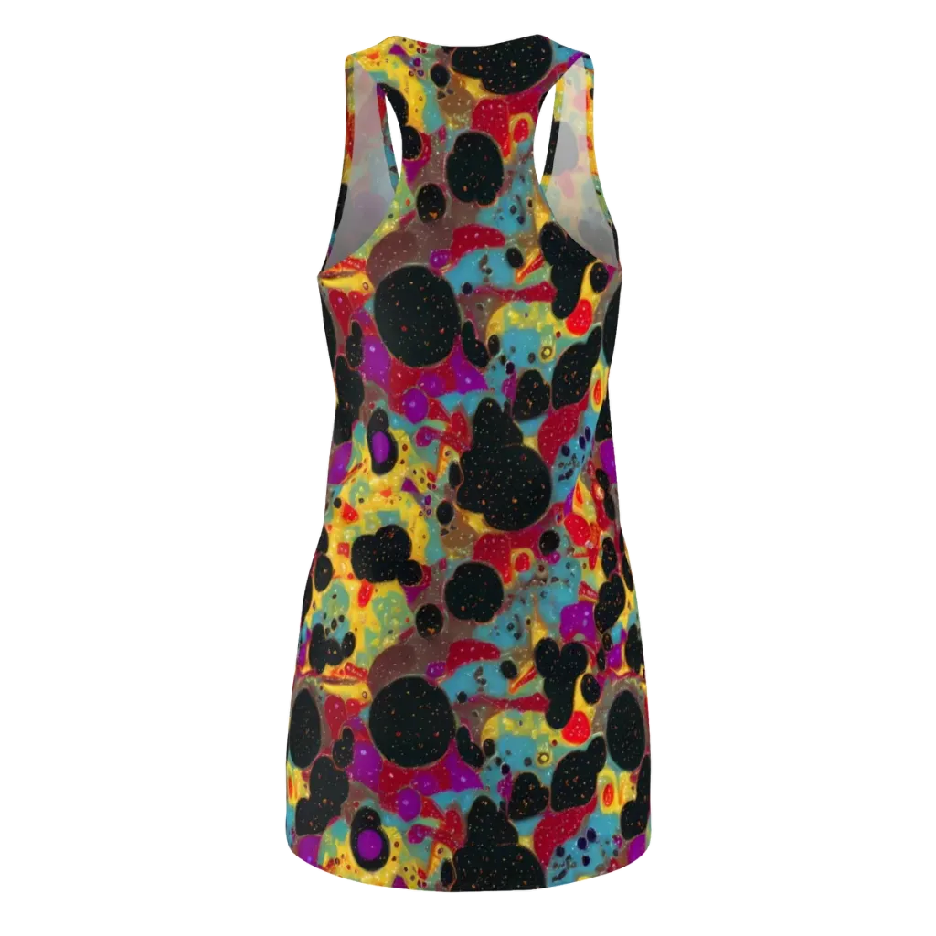 Black Hole Bonbons on Racerback Dress — Back