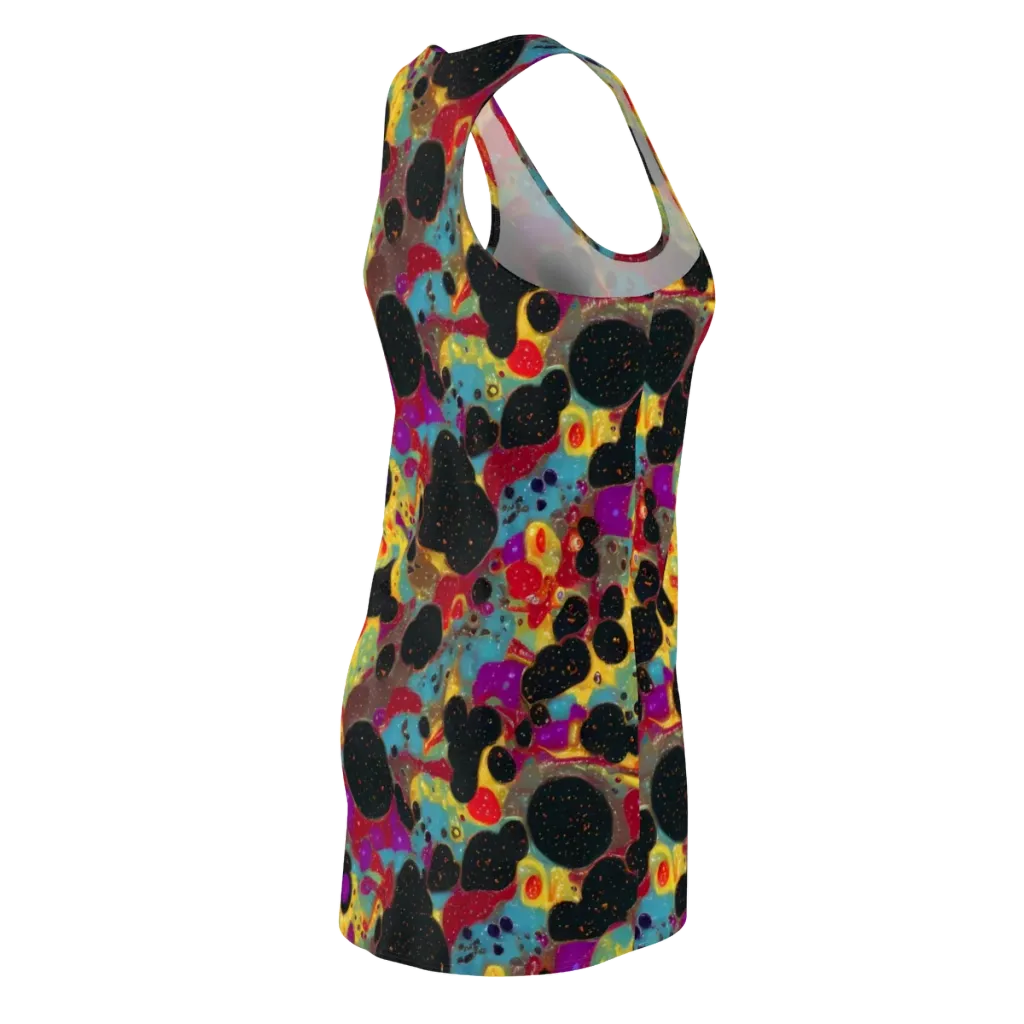 Black Hole Bonbons on Racerback Dress — Back Side