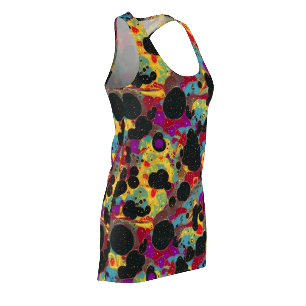 Black Hole Bonbons on Racerback Dress — Front Side
