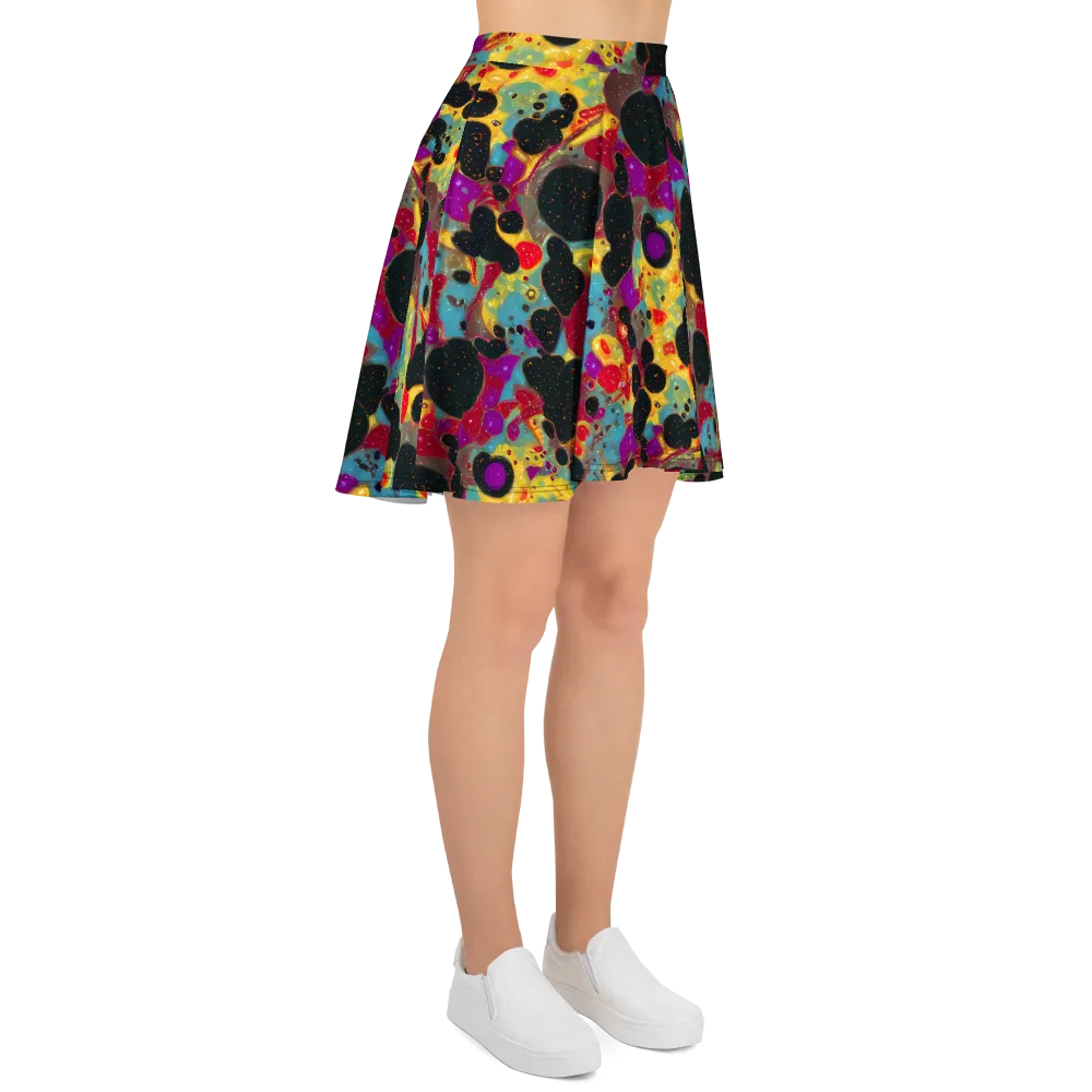 Black Hole Bonbons on Skater Skirt — Right