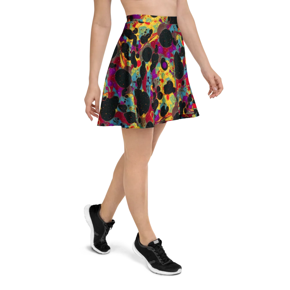 Black Hole Bonbons on Skater Skirt — Right