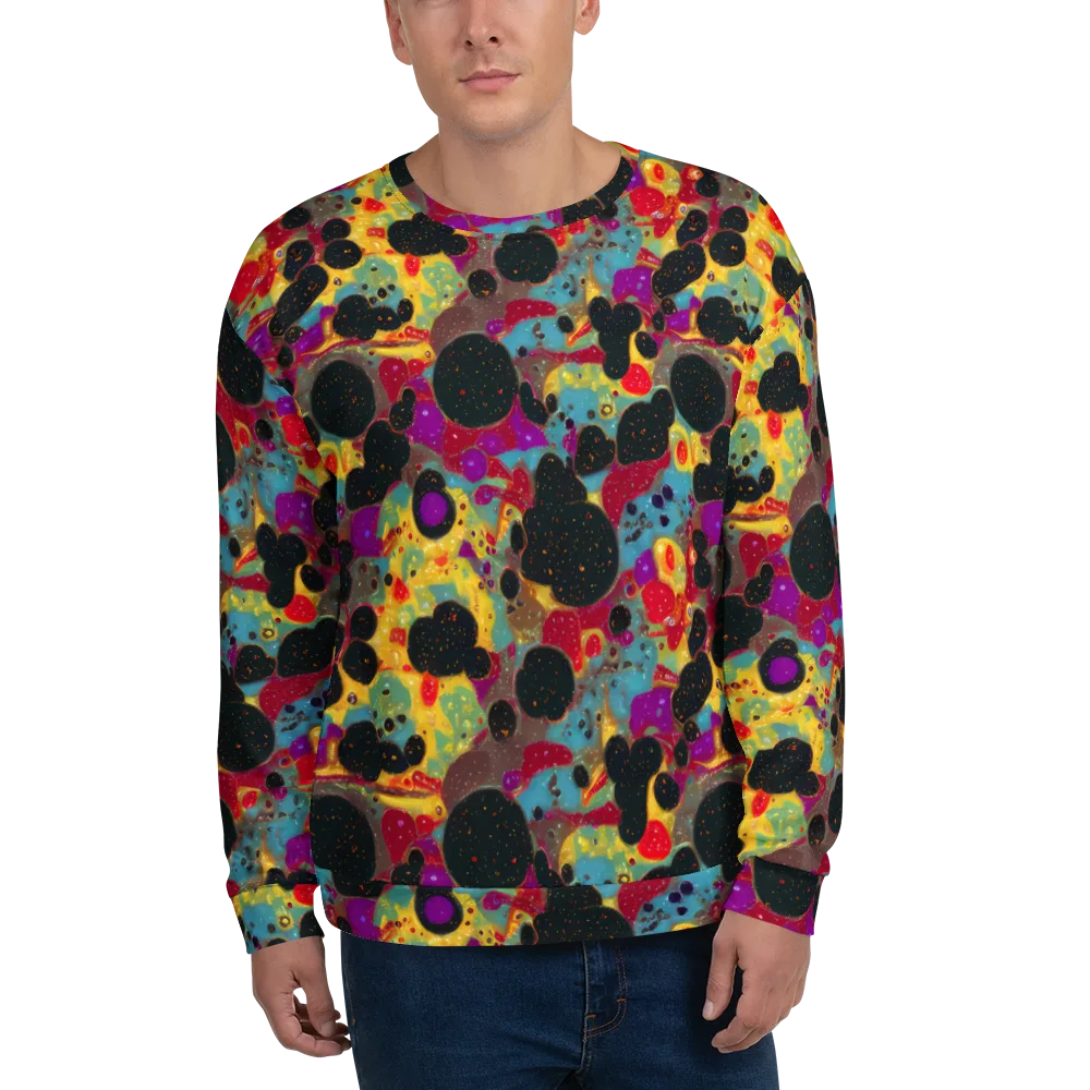 Black Hole Bonbons on Sweatshirt — Front