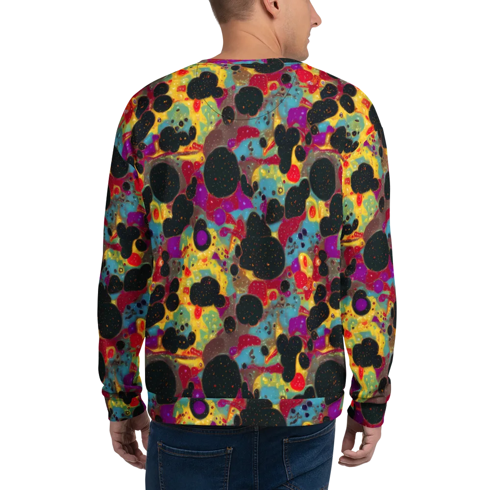 Black Hole Bonbons on Sweatshirt — Back
