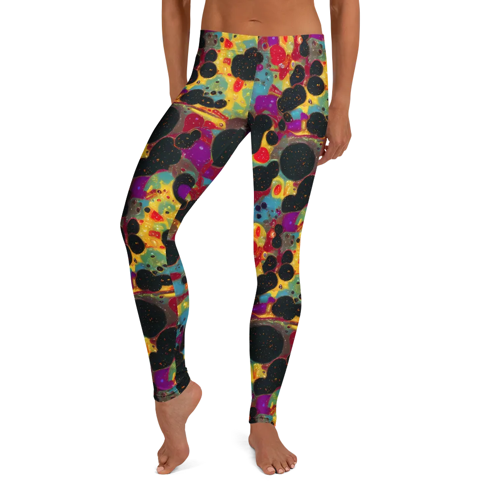 Black Hole Bonbons on Leggings — Front