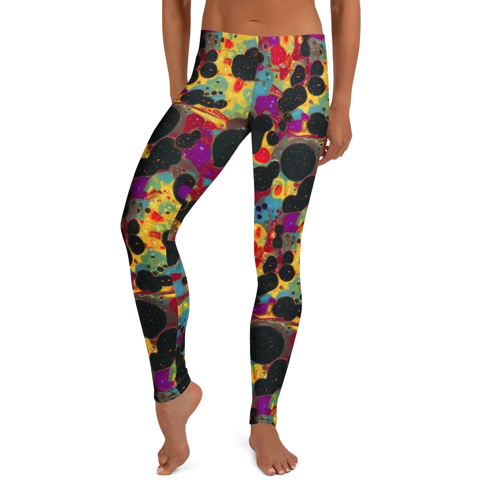 Black Hole Bonbons on Leggings — Front