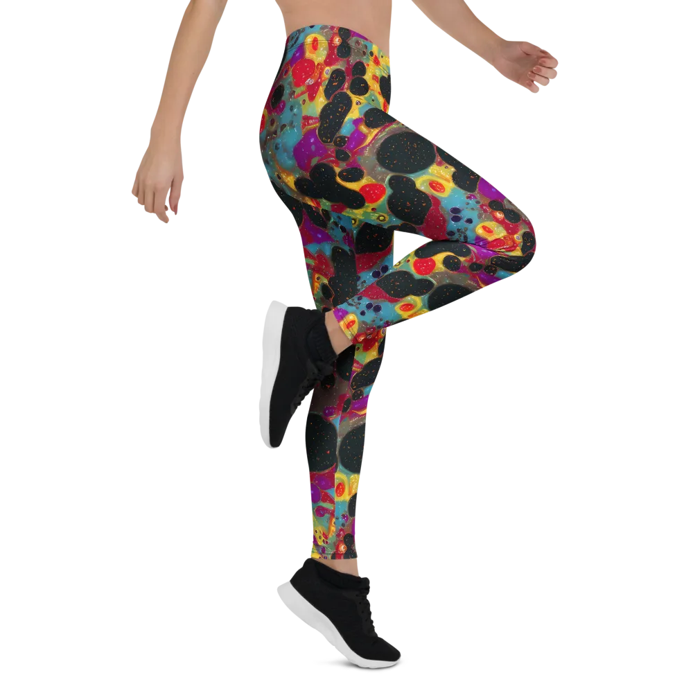 Black Hole Bonbons on Leggings — Right
