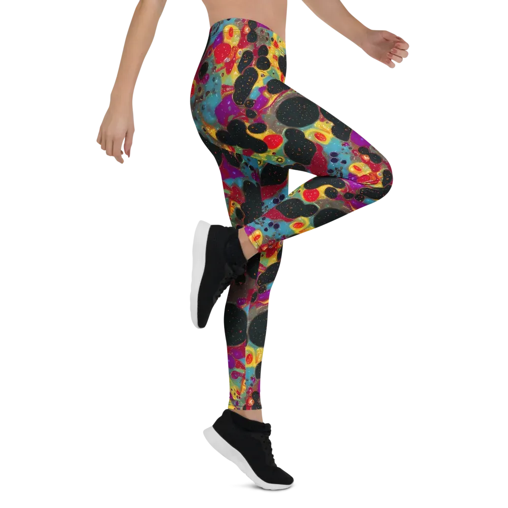 Black Hole Bonbons on Leggings — Right