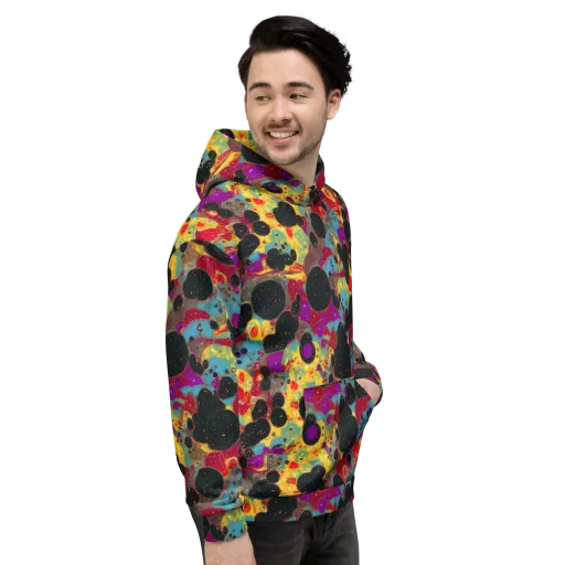 Black Hole Bonbons on a Hoodie