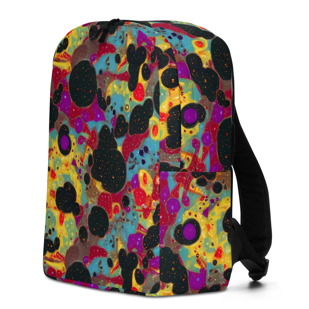 Black Hole Bonbons on Minimalist Backpack — Left