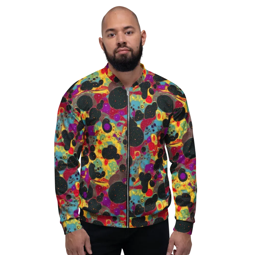 Black Hole Bonbons on Bomber Jacket — Front