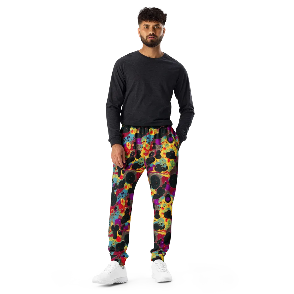 Black Hole Bonbons on Men's Joggers — Front