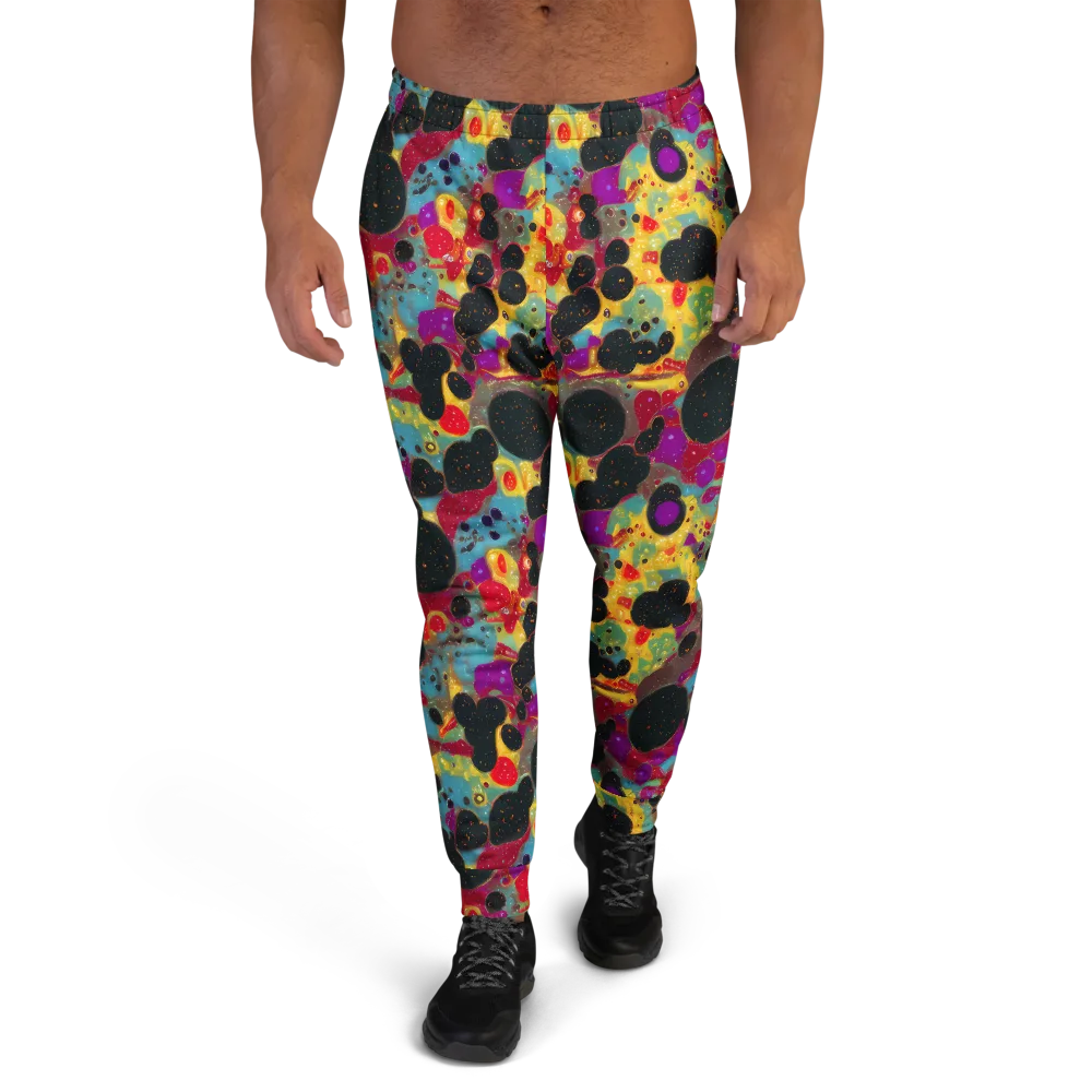 Black Hole Bonbons on Men's Joggers — Front