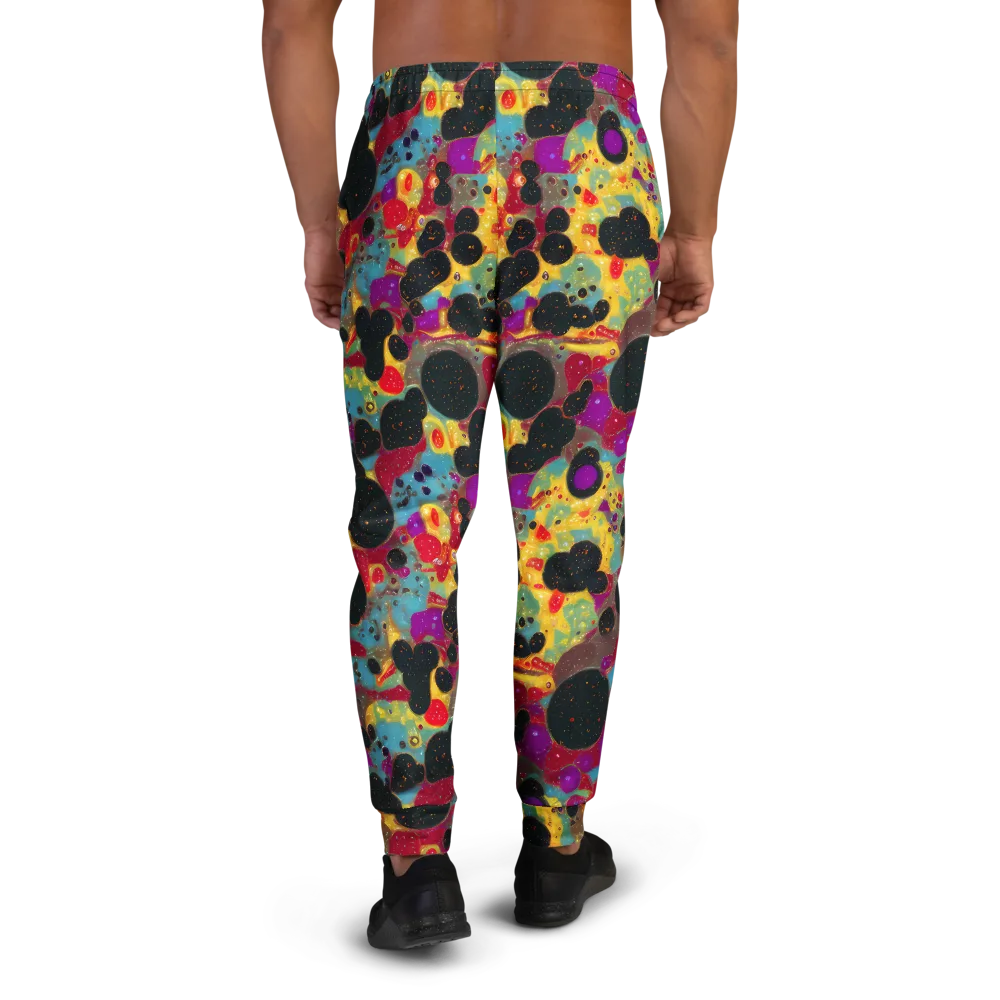 Black Hole Bonbons on Men's Joggers — Back
