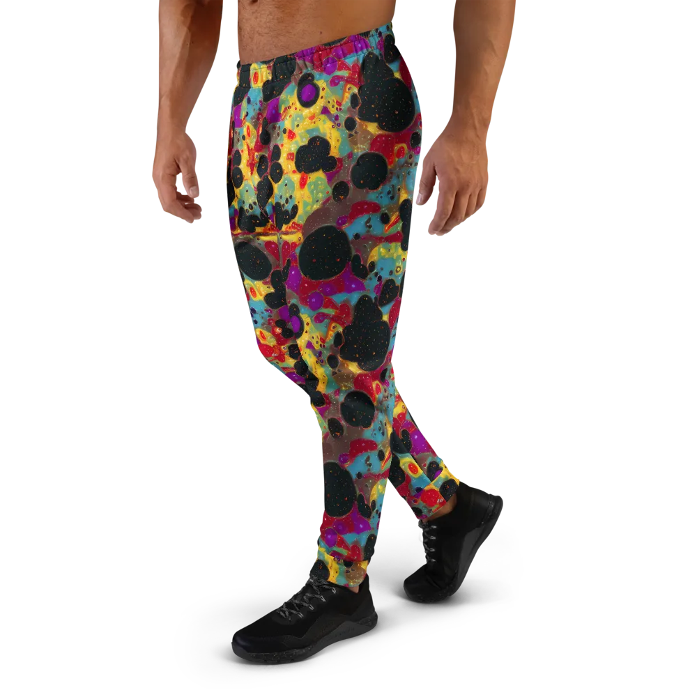Black Hole Bonbons on Men's Joggers — Left