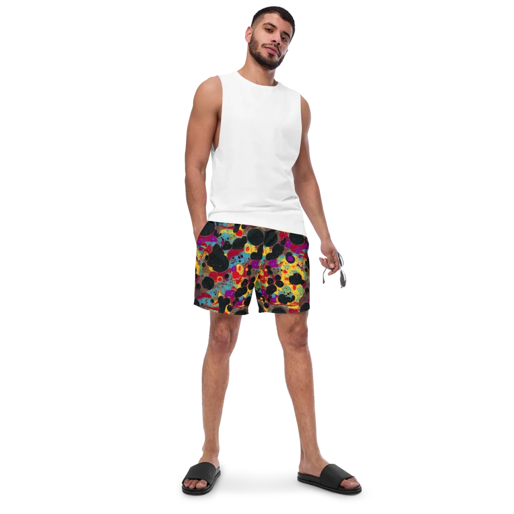 Black Hole Bonbons on Swim Trunks — Front