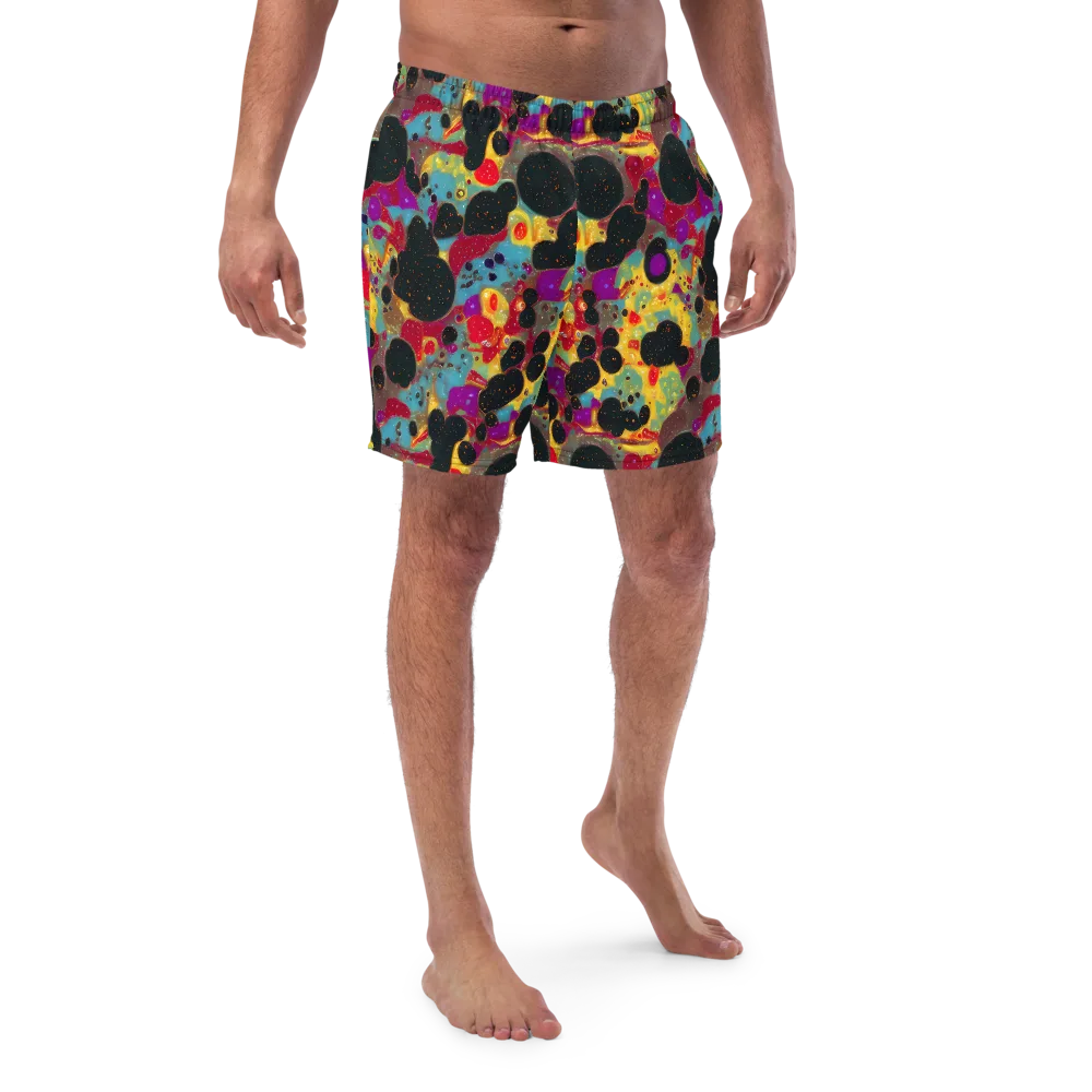 Black Hole Bonbons on Swim Trunks — Front