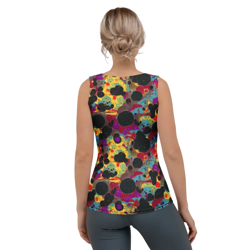 Black Hole Bonbons on Women's Tank Top — Back