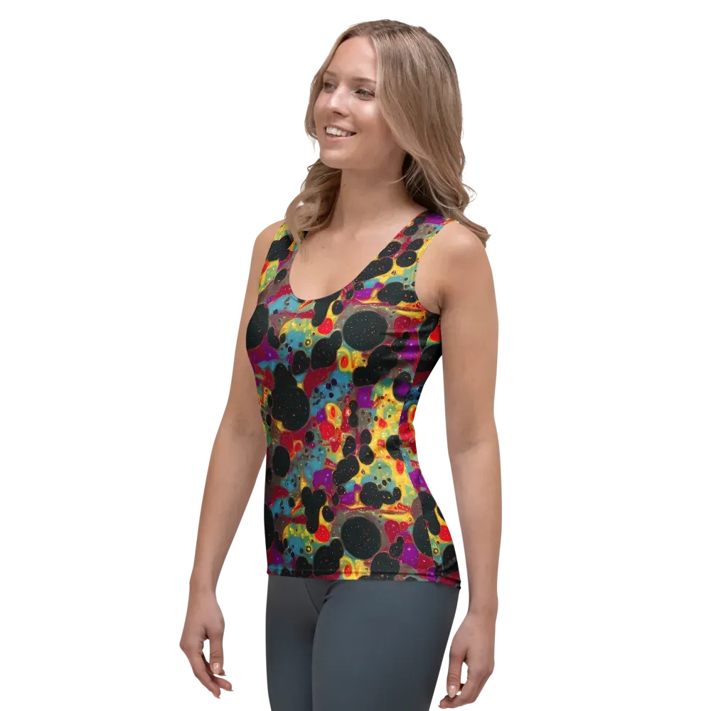 Black Hole Bonbons on Women's Tank Top — Left Front