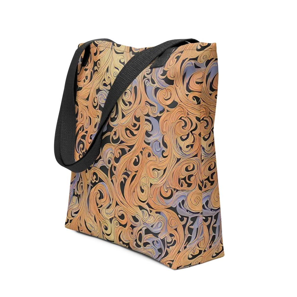 Molten Paisley on Tote Bag — Front