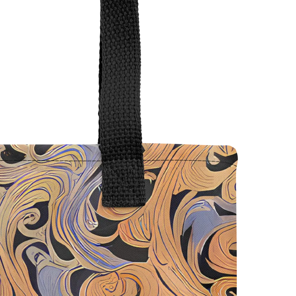 Molten Paisley on Tote Bag — Product details
