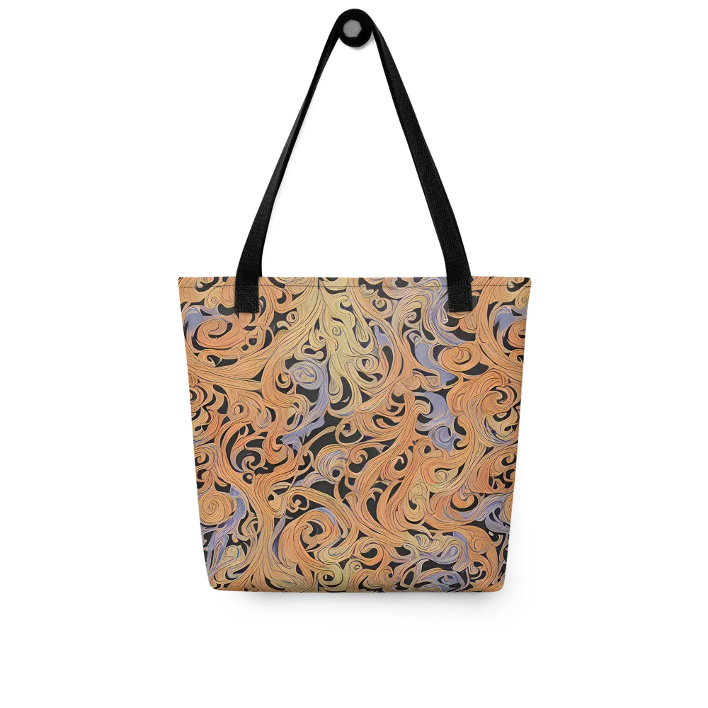 Molten Paisley on Tote Bag — Front