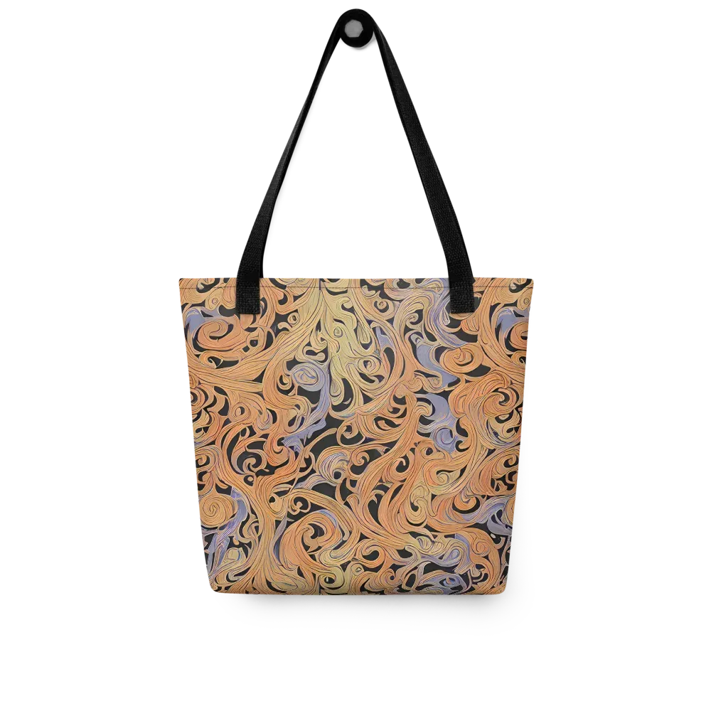 Molten Paisley on Tote Bag — Front
