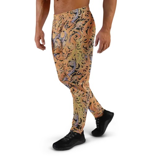 Molten Paisley on a Men's Joggers