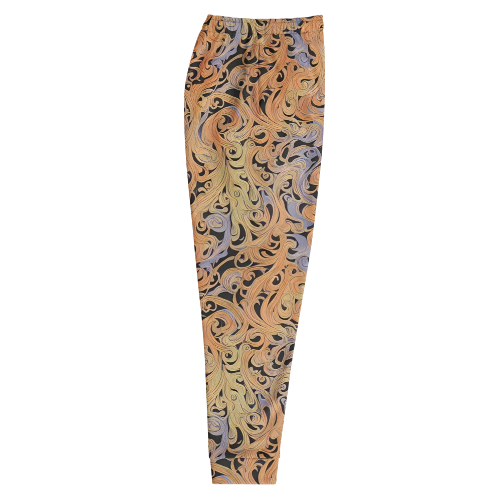 Molten Paisley on Men's Joggers — Right
