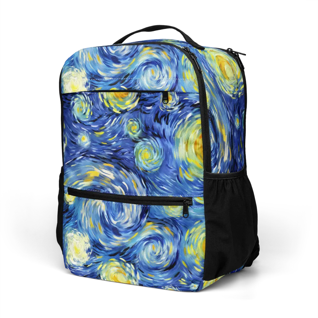 Cobalt Orbit on Utility Backpack — Left Front