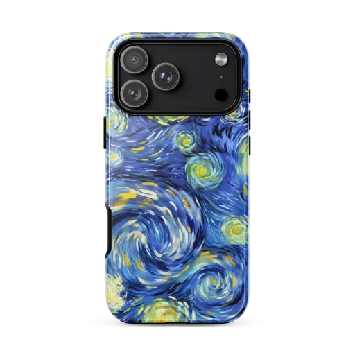 Cobalt Orbit on a Tough Case for iPhone®