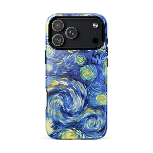 Cobalt Orbit on a MagSafe Tough Case for iPhone®