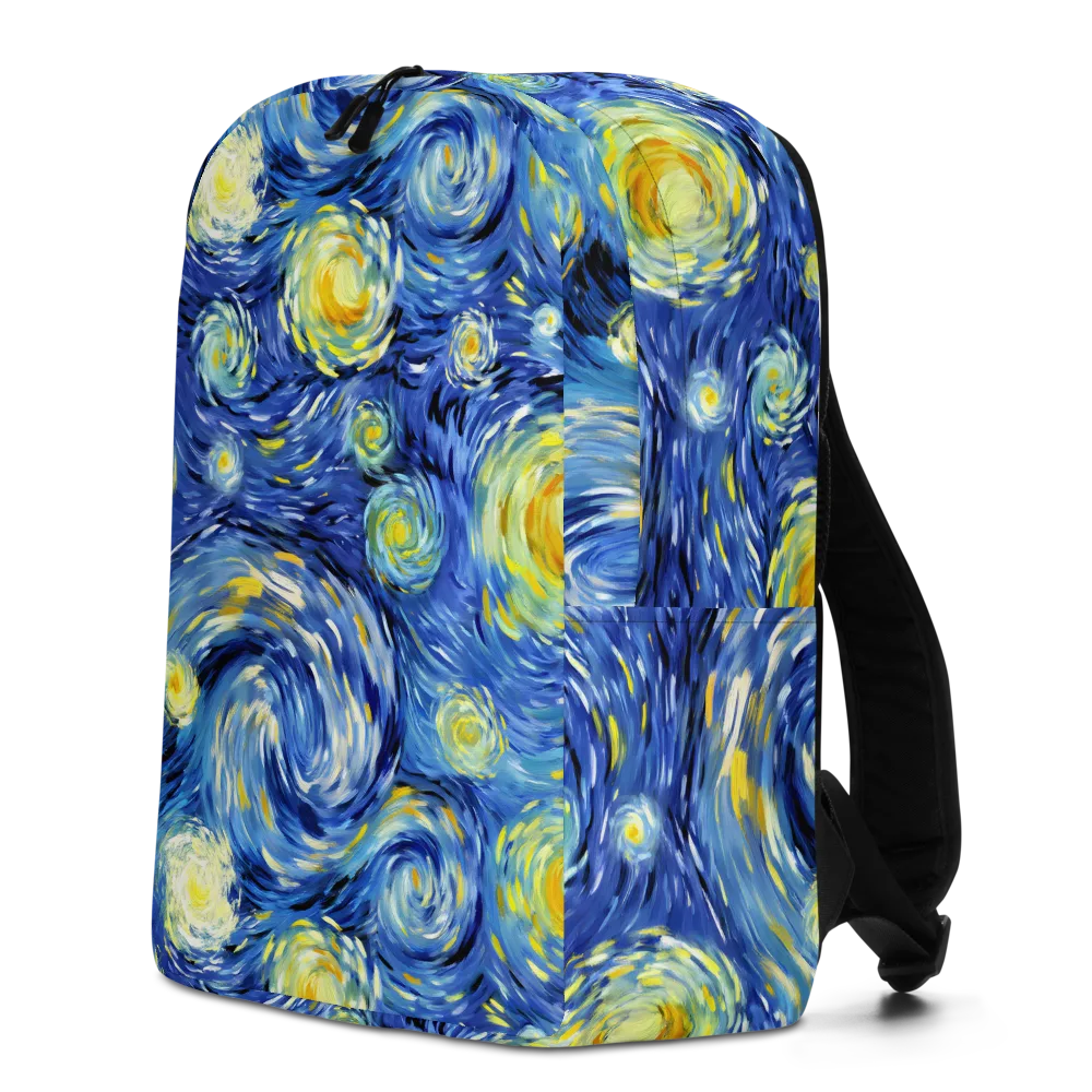 Cobalt Orbit on Minimalist Backpack — Left