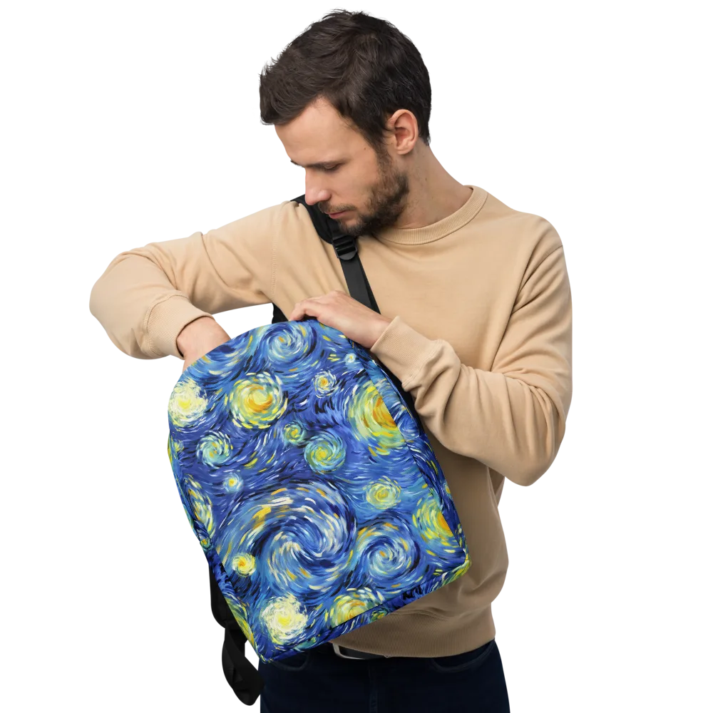 Cobalt Orbit on Minimalist Backpack — Front