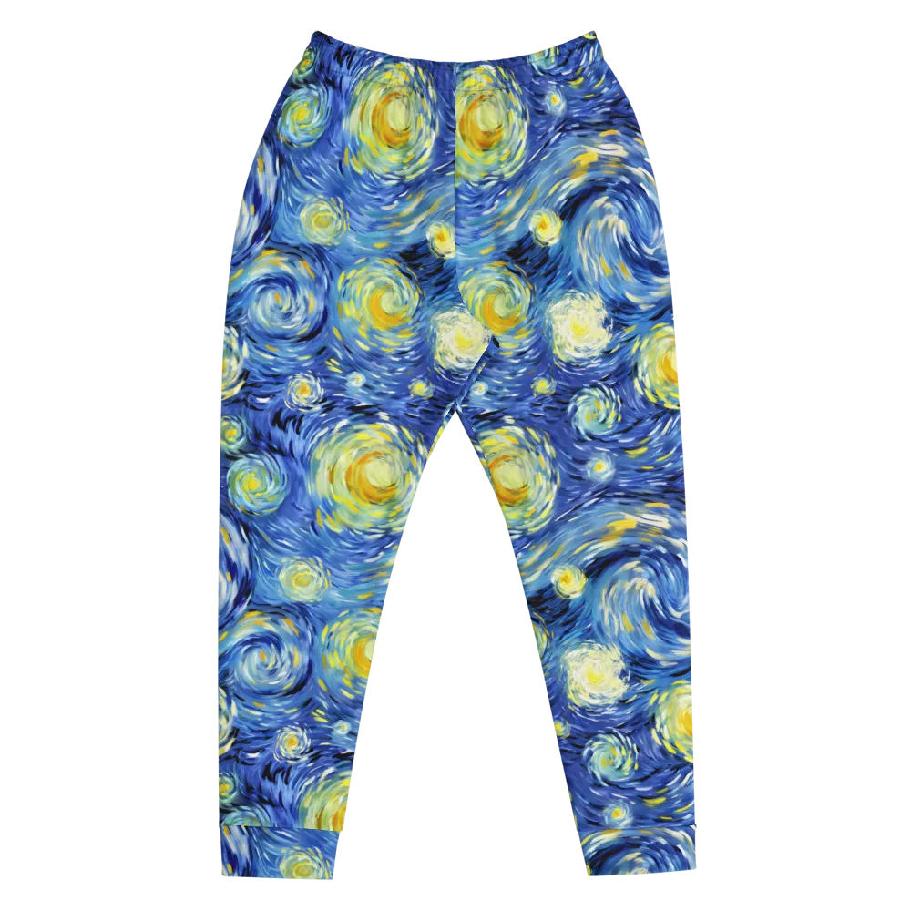 Cobalt Orbit on Men's Joggers — Front