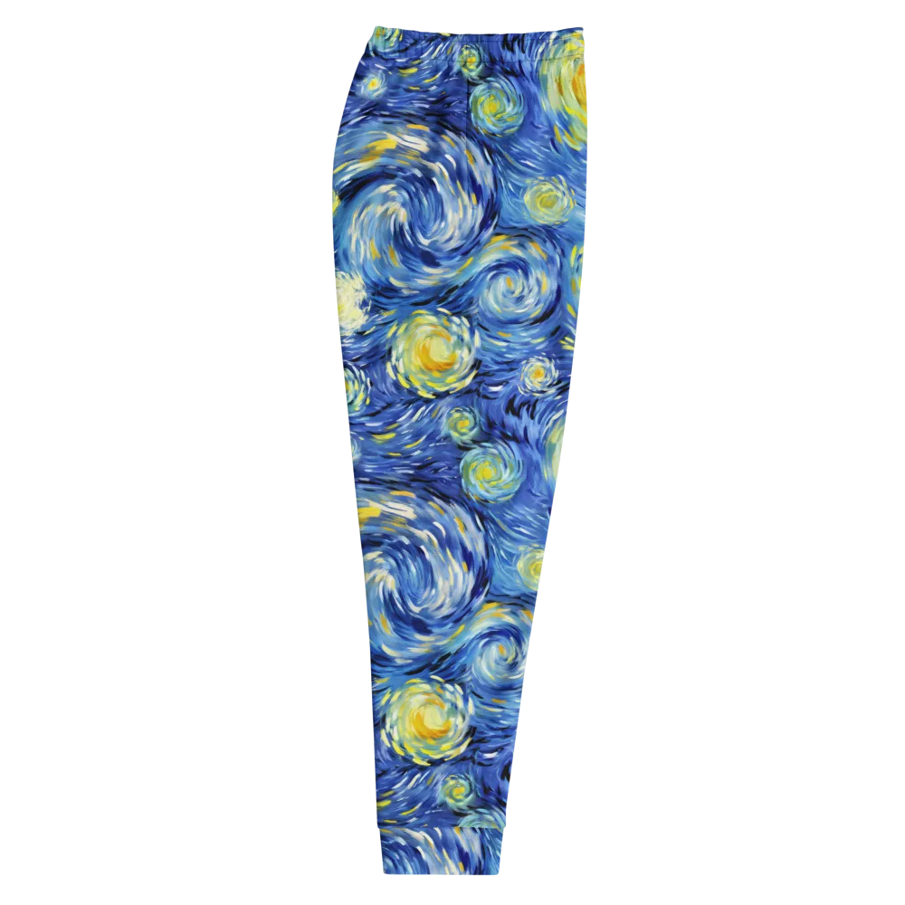 Cobalt Orbit on Men's Joggers — Right