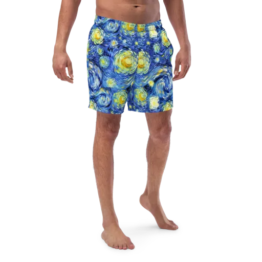 Cobalt Orbit on a Swim Trunks