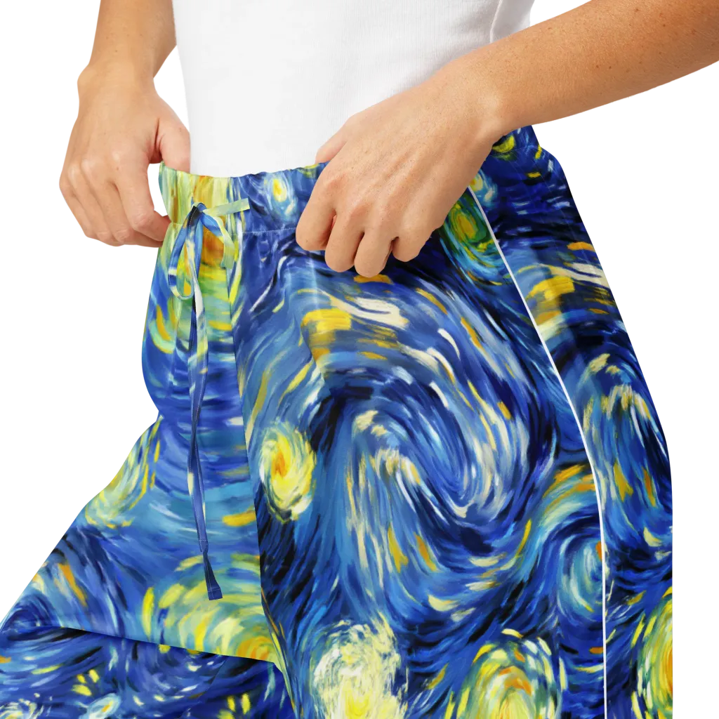 Cobalt Orbit on Women's Pajama Pants — Product details