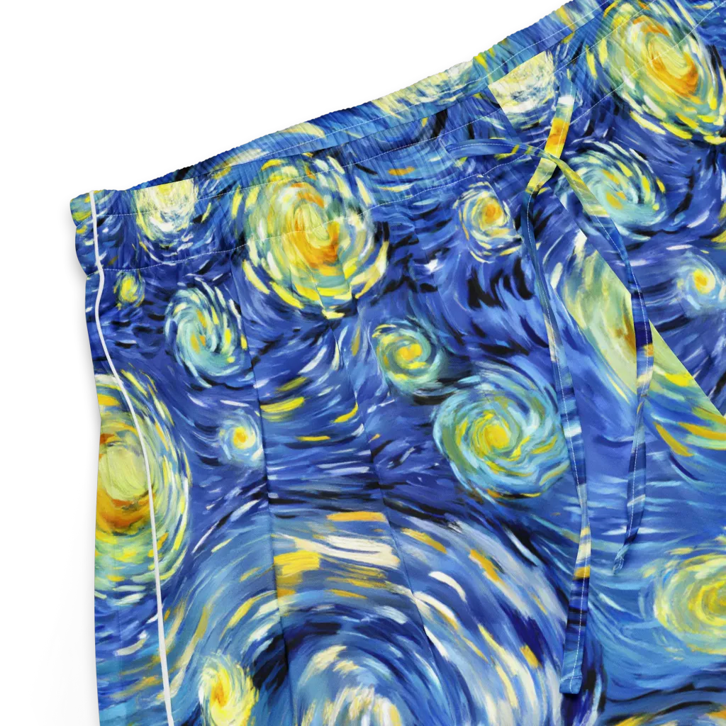Cobalt Orbit on Women's Pajama Shorts — Product details
