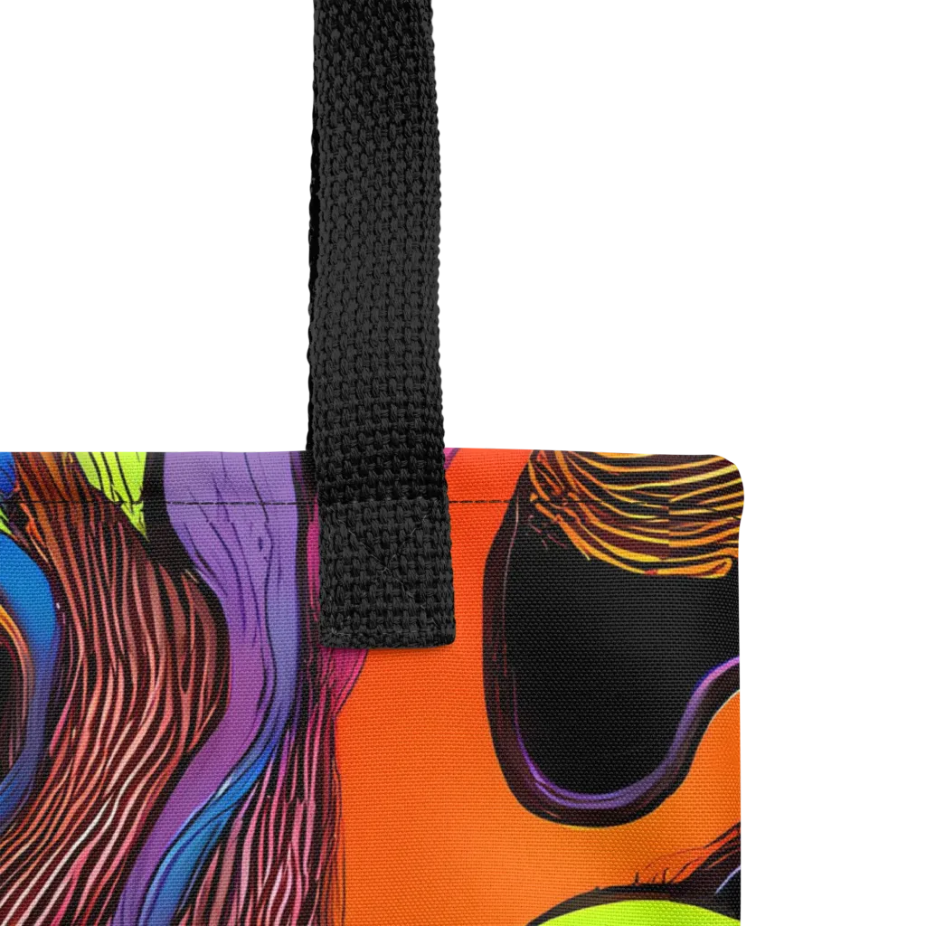 Blacklight Tangle on Tote Bag — Product details