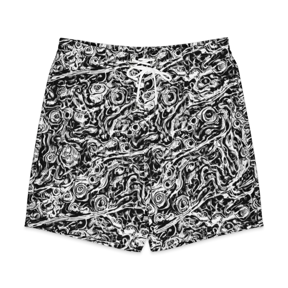 Turbulent Ink on Men's Board Shorts — Front