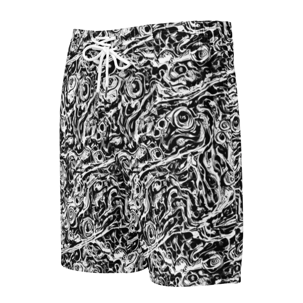 Turbulent Ink on Men's Board Shorts — Front