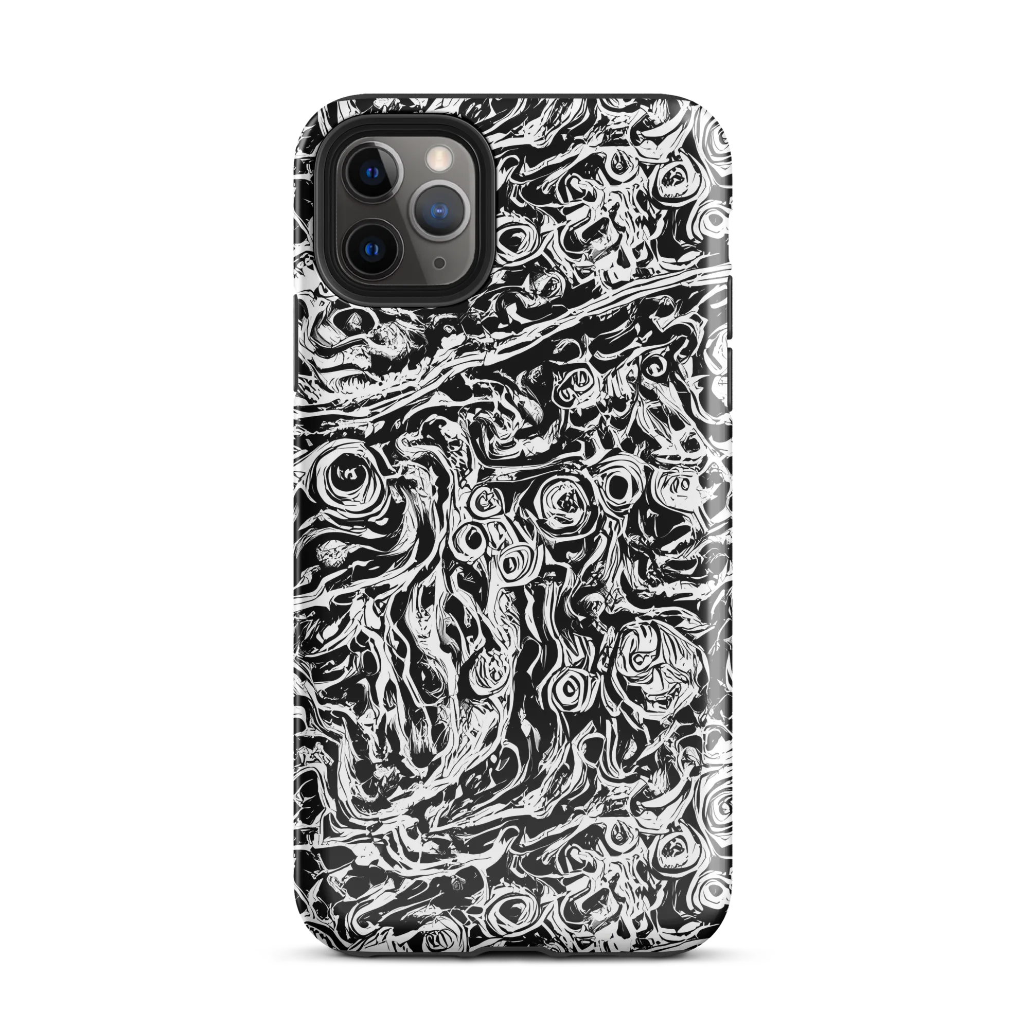 Turbulent Ink on Tough Case for iPhone® — Front
