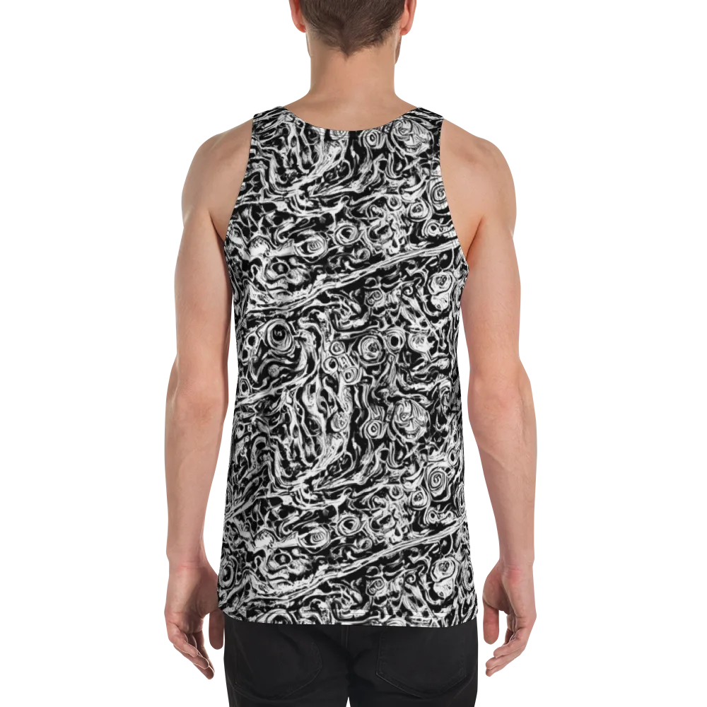 Turbulent Ink on Men's Tank Top — Back