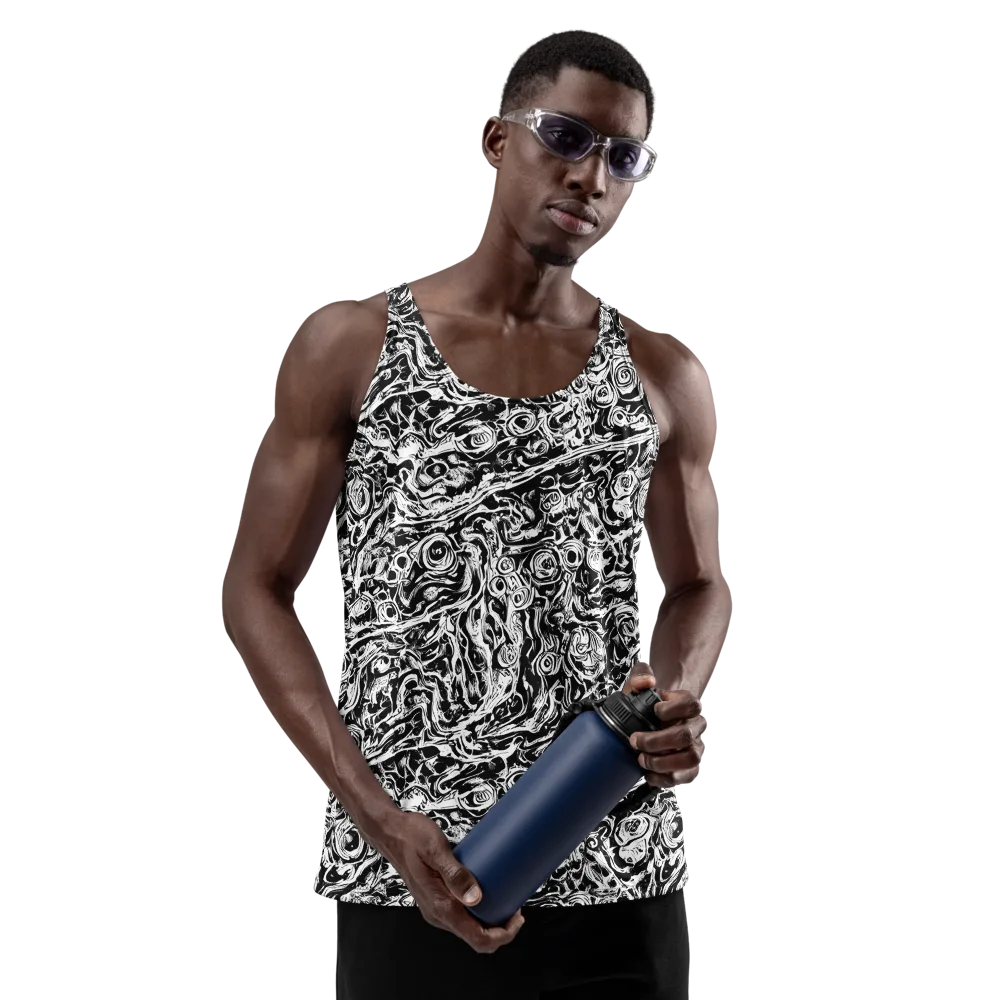Turbulent Ink on Men's Tank Top — Front