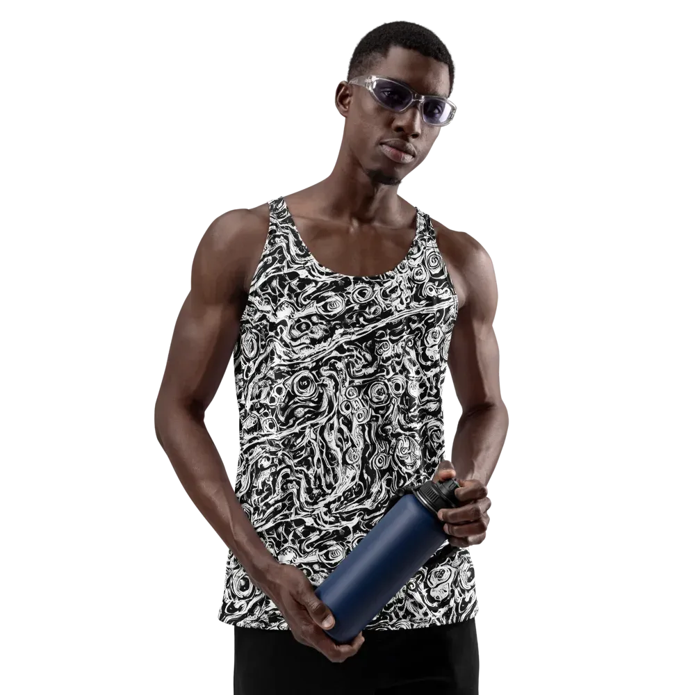 Turbulent Ink on Men's Tank Top — Front