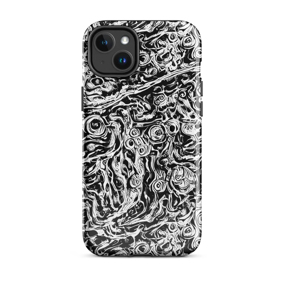 Turbulent Ink on MagSafe Tough Case for iPhone® — Front