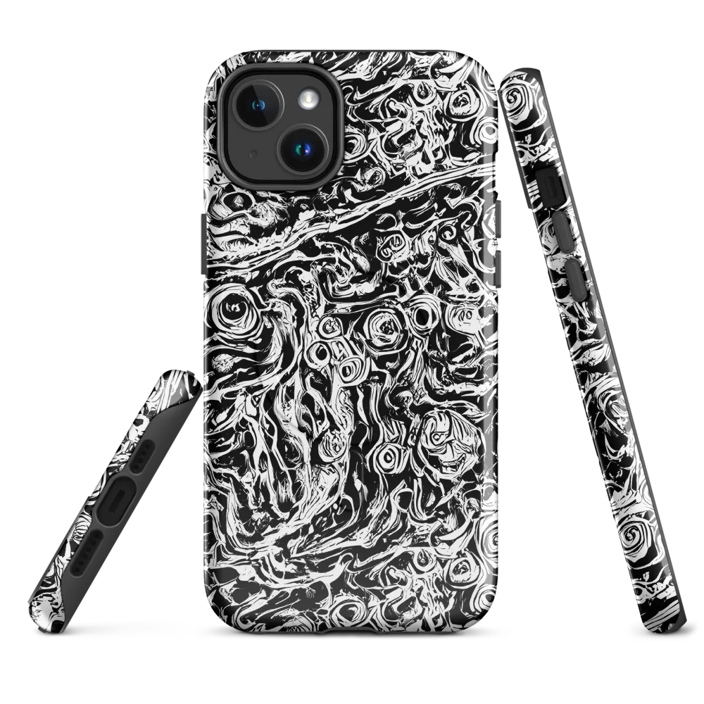 Turbulent Ink on MagSafe Tough Case for iPhone® — Front
