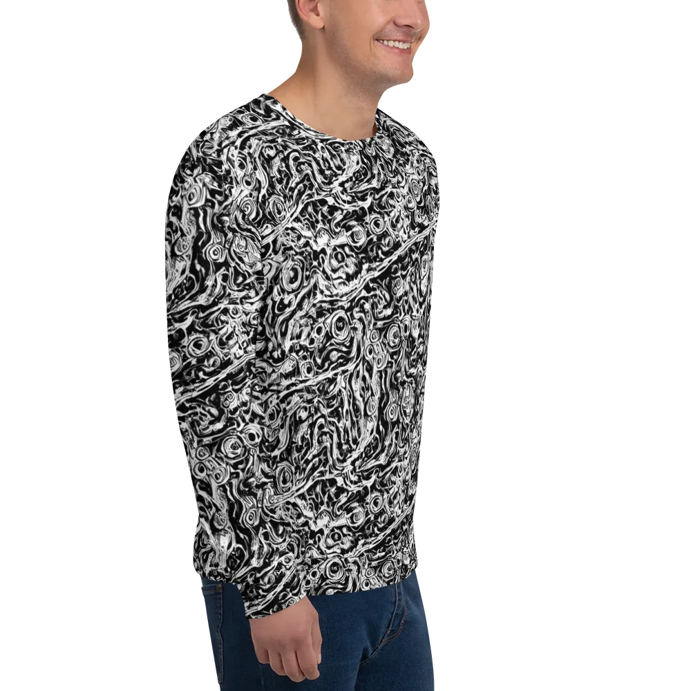 Turbulent Ink on Sweatshirt — Right Front
