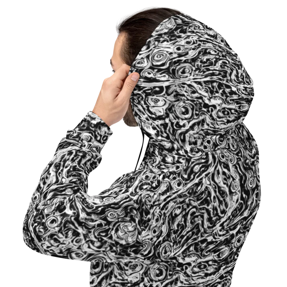 Turbulent Ink on Hoodie — Back